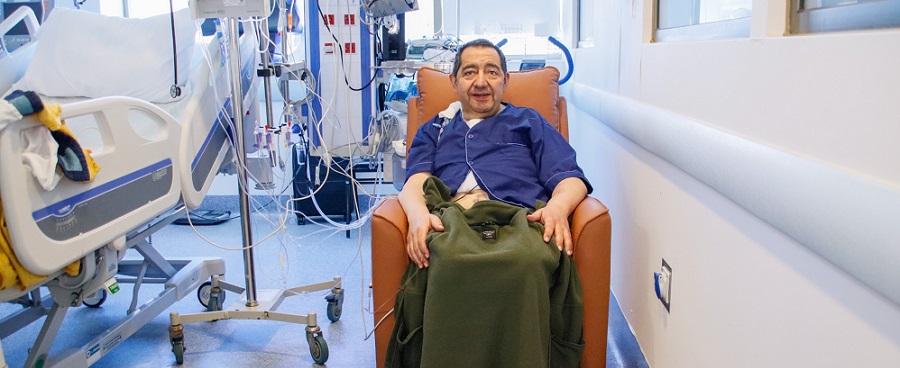 Imagen Agradecido trasplantado hizo donación a la UCI Coronaria