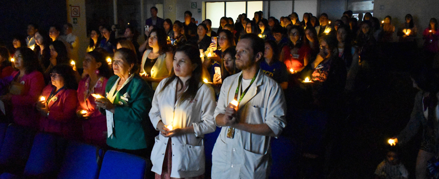 Imagen Con Ceremonia Luz de Esperanza cerró la Semana del Cáncer HGGB
