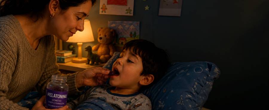 Imagen Especialistas advierten por mal uso de melatonina en menores