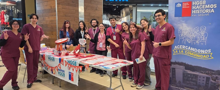 Imagen Punto informativo de la UTM educó sobre la donación de sangre