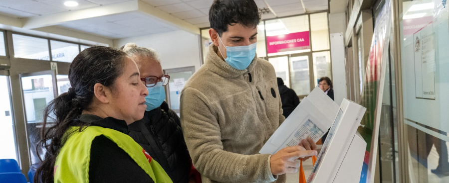 Imagen Nuevos tótems agilizan la atención