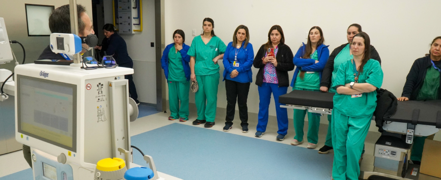 Imagen Nueva máquina de anestesia llegó al HGGB