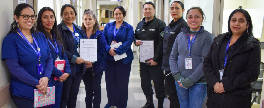Imagen Nuevo protocolo de seguridad entre HGGB y Gendarmería