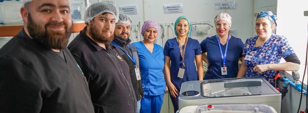 Imagen HGGB incorporó nueva tecnología para desinfección de endoscopios